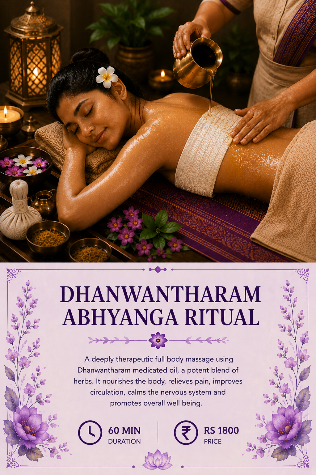 Dhanwantharam Abhyanga Ritual - Image 2